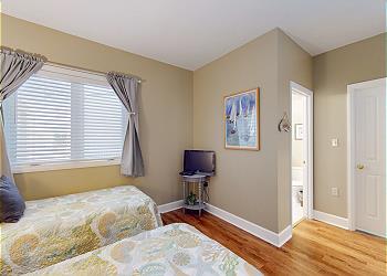 Guest Bedroom with HDTV