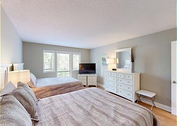 Guest Bedroom with HDTV