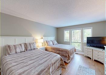 Guest Bedroom with Two Queen Size Beds