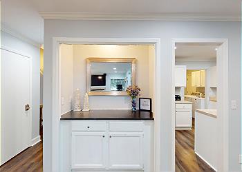 Living Room with Dry Bar