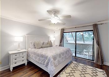 Primary Bedroom with Private Balcony