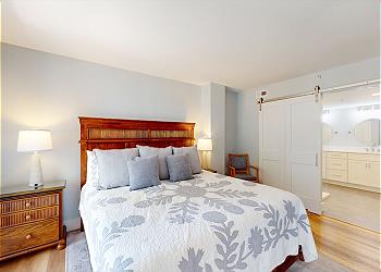 Primary Bedroom with King Size Bed