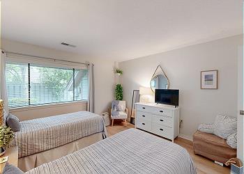 Guest Bedroom with HDTV