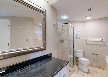 Primary Bathroom with Tiled Walk-in Shower