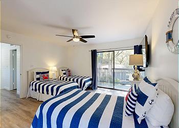 Guest Bedroom with Access to Private Balcony