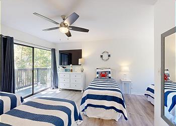 Guest Bedroom with HDTV