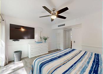 Guest Bedroom with HDTV