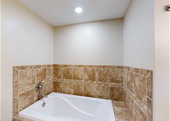 Primary Bathroom with Tub