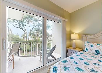 Primary Bedroom with Access to Private Balcony