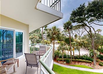 Private Balcony with Outdoor Seating