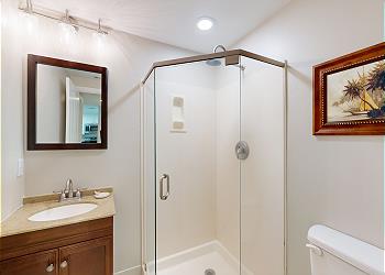 Guest Bathroom with Standalone Shower
