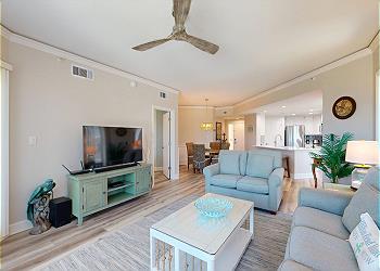 Living Room with HDTV