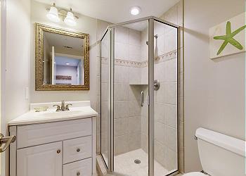 Guest Bathroom with Standalone Shower
