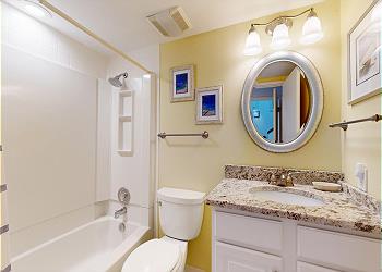 First Floor Guest Bathroom with Tub and Shower Combination