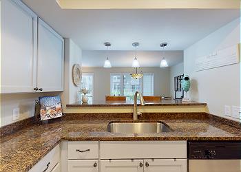 Kitchen with Pass-Through Window