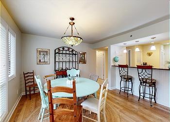 Dining Room and Countertop Seating