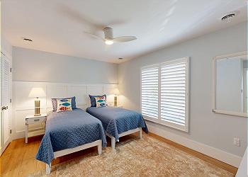 Guest Bedroom with Two Twin Size Beds