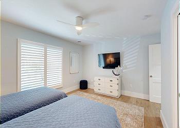 Guest Bedroom with HDTV