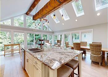 Kitchen Island with Seating for Six