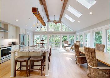 Open Concept Kitchen and Dining