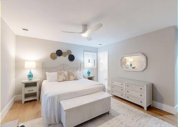 Primary Bedroom with King Size Bed
