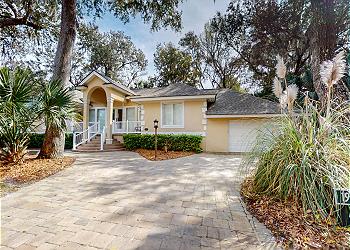 Front View of Home with Private Parking