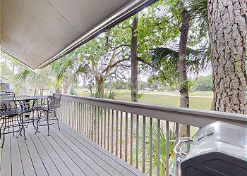 Private Deck with Views of the George Fazio Golf Course