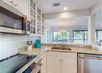 Kitchen with Views of the George Fazio Golf Course