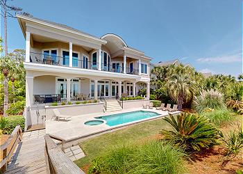 Rear View of Home