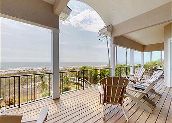 Terrace with Sweeping Views of the Atlantic Ocean