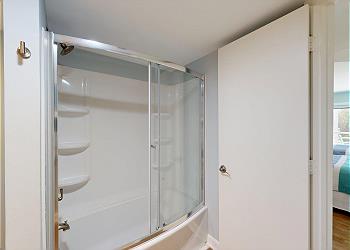 Guest Bathroom with Tub and Shower Combination