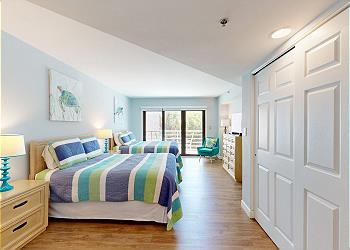 Guest Bedroom with Two Queen Size Beds
