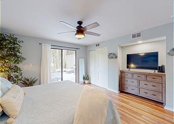 Primary Bedroom with Access to Private Patio