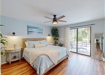 Primary Bedroom with King Size Bed