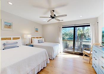 Guest Bedroom with Access to Private Balcony