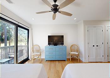 Guest Bedroom with Smart TV