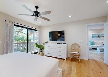 Primary Bedroom with Access to Private Deck