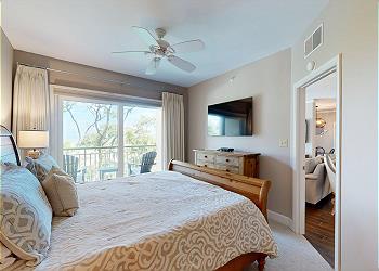 Primary Bedroom with Slider to Private Balcony