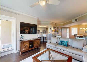 Living Room with HDTV