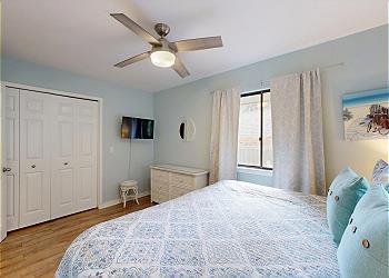 Guest Bedroom with HDTV