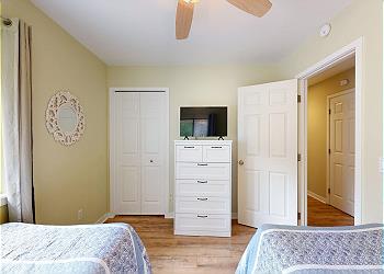 Guest Bedroom with HDTV