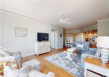 Living Room with HDTV