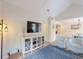 Living Room with HDTV