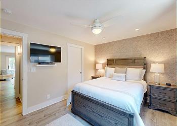 Guest Bedroom with HDTV
