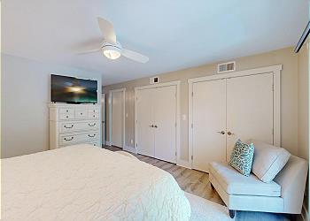 Primary Bedroom with HDTV