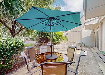 Outdoor Dining with Propane Grill