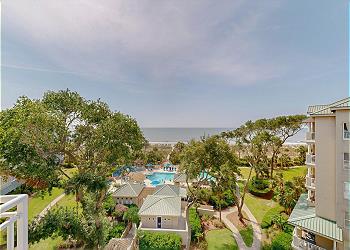 View of the Ocean and Community Pool