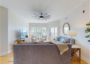 Living Room with Views of the Atlantic Ocean
