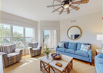 Living Room with Access to Private Balcony
