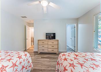 Guest Bedroom with HDTV